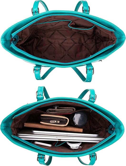 Montana West Purses for Women Tote Bag 3Pcs Set Leopard Print Satchel Handbags