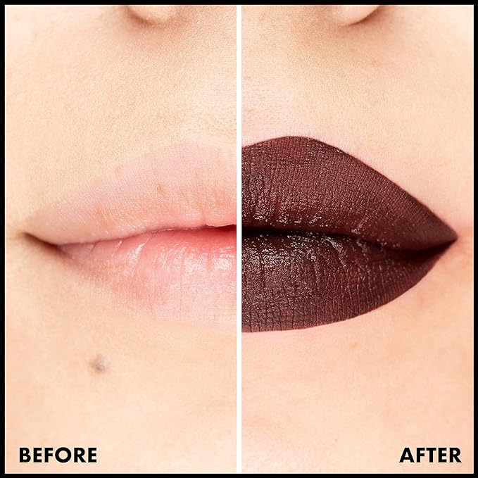 NYX PROFESSIONAL MAKEUP Lip Lingerie XXL Matte Liquid Lipstick - Deep Mesh (Deep Chocolate Brown)