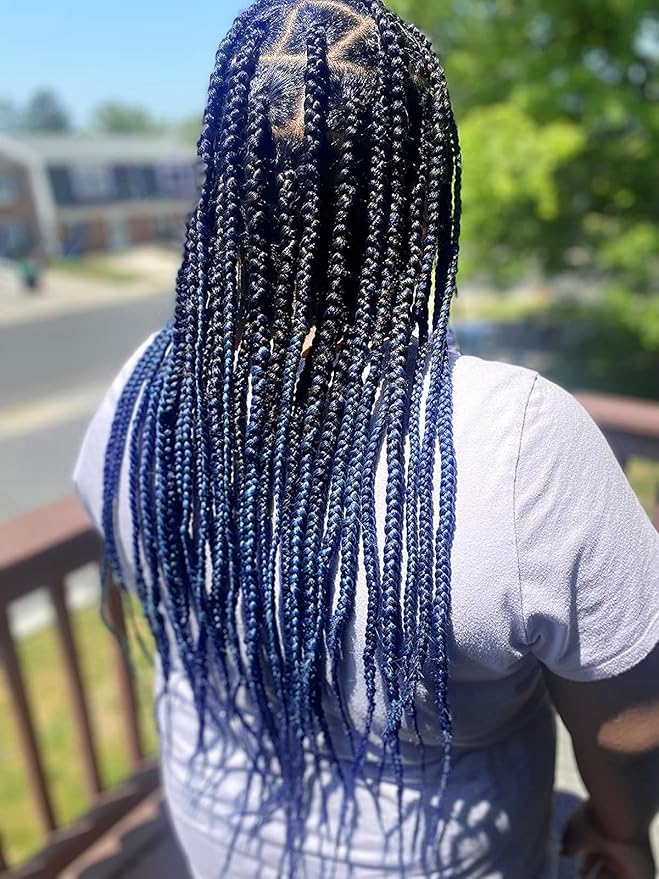 Ombre Braiding hair synthetic Crochet braids twist 24inch 3pcs/lot 100g Ombre two three tone Jumbo braid hair extensions Dreadlocks
