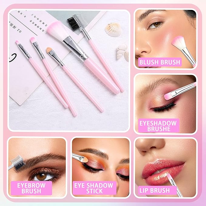 70 Colors Eyeshadow Palette,Matte Glitter Eyeshadow Makeup Palette with Eyeshadow Brush,Highly Pigmented Colorful Shimmer Eye Shadow Palette Makeup Kit for Women A