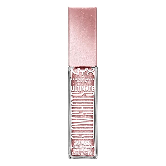 NYX PROFESSIONAL MAKEUP Ultimate Glow Shots, Liquid Eyeshadow, Long-Lasting Shimmer Eye Shadow with Vitamin C - Grapefruit Glow