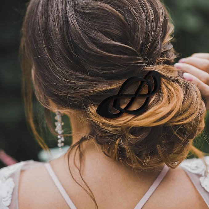 4Pcs Hair Barrettes for Women Flat Hair Clips French Hair Claw Clips for Girls Vintage Hair Clicps for Thick Thin Long Short Hair Stylish Hair Accessories for Women Gifts