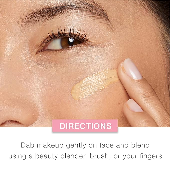 Neutrogena Healthy Skin Liquid Makeup Foundation with Broad Spectrum SPF 20 Sunscreen, Medium Coverage Foundation with Nourishing Pro-Vitamin B5, Medium Beige 80, 1 fl. oz