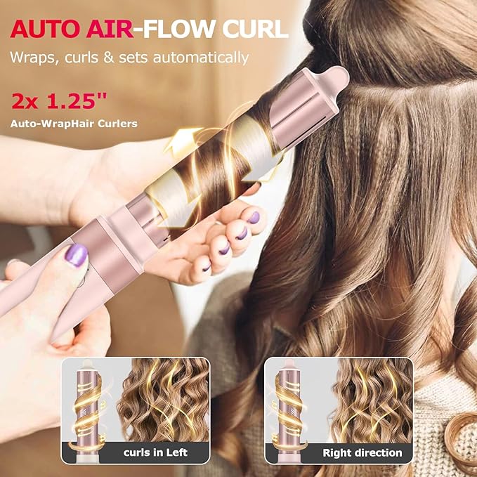 5 in 1 High Speed Hot Air Comb Set 5 in 1 with Diffuser