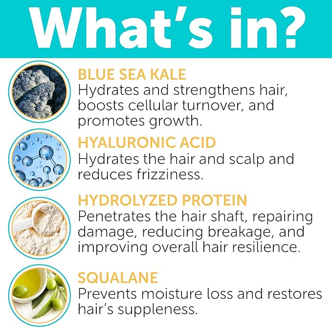 11 Fl.Oz Sun & Swim Repair Deep Conditioning Hair Mask, Hydrates and Strengthens Dry, Coarse Hair Contains Hyaluronic Acid, Hydrolyzed Protein, Reduces Breakage by 76%, UV and Chlorine Protection