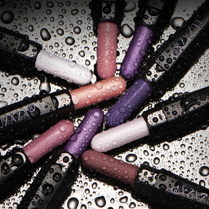 Neutral Eyeshadow Stick Makeup Set, Pink and Purple Metallic Shimmer Matte Cream Eye Shadow Eyeliner Brightener Pencil Crayon - PURPLE MARTINI