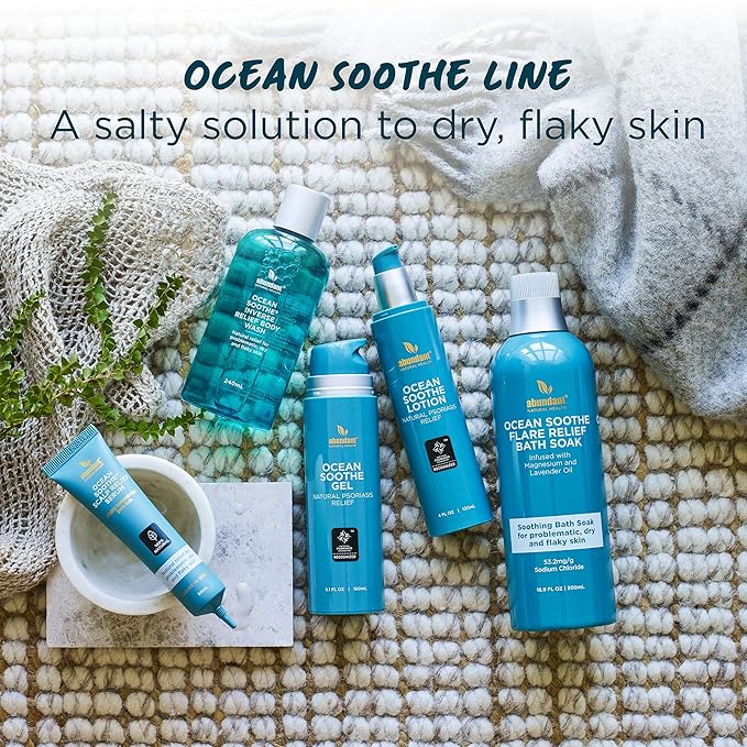 Ocean Soothe Scalp Relief Serum with Highly Concentrated Magnesium Salt for Dry and Flaky Skin, Quick Absorption, All Natural and Fragrance-Free Leave-In Scalp Treatment, 50mL