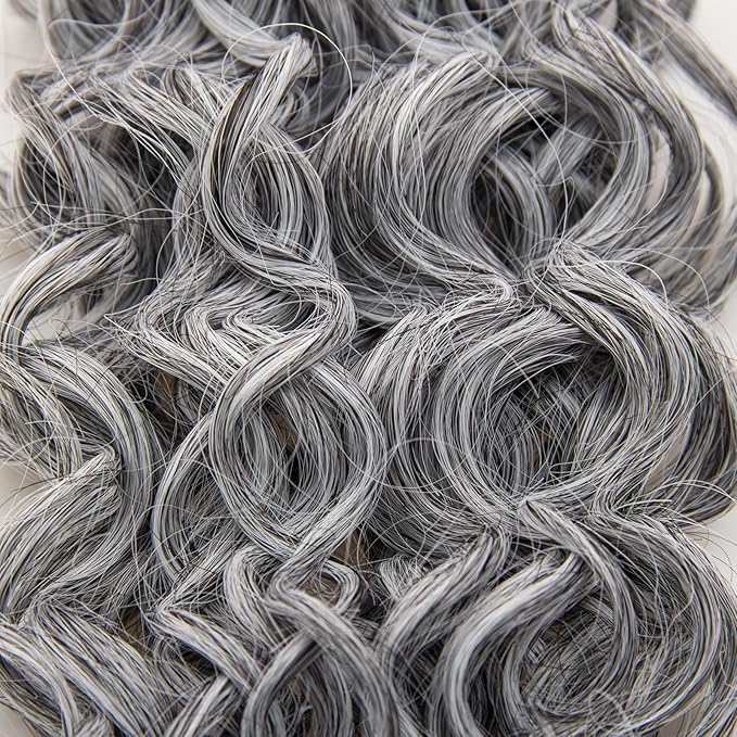 8 Packs Curly Crochet Hair GoGo Curl Crochet hair for Women Deep Wave Braiding hair,Synthetic Bohemian Crochet Braid Water Wave Crochet hair Extensions (51#, 12inch)