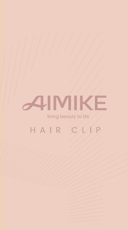 AIMIKE 4pcs Morandi Duck Billed Hair Clips with Silicone Band, Salon Styling & Sectioning Clips