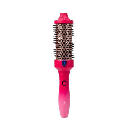 CALISTA FAUXblo Thermal Round Brush | Heated One-Step Blowout Brush for Smooth, Shiny Hair | Heats to 365F | 3 Sizes for All Hair Types | Dual Voltage (Ruby, 1.77)