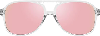 YDAOWKN Retro Aviator Sunglasses for Women Mens Large Frame Classic Vintage 70s Sun Glasses Aviators