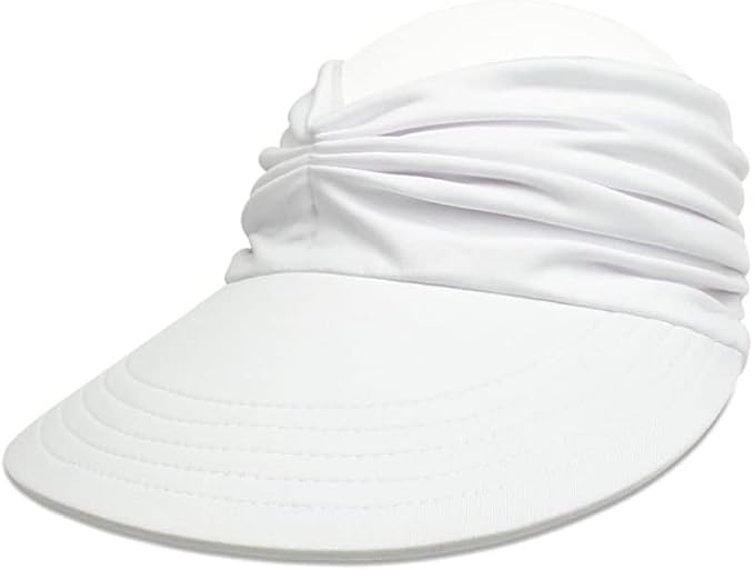 Sun Hat Women Sun Beach Visor Cap UV Protection with Wide Brim for Sports Beach Golf Hiking