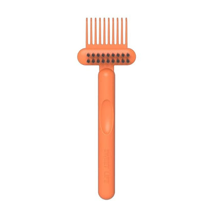 Orange Hair Brush Cleaning Tool,Comb Cleaning Brush Brush Cleaner Mini Hair Brush Remover for Removing Hair Dust Home and Salon Use Orange Styling Tools and Appliances