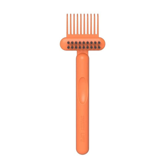 Orange Hair Brush Cleaning Tool,Comb Cleaning Brush Brush Cleaner Mini Hair Brush Remover for Removing Hair Dust Home and Salon Use Orange Styling Tools and Appliances
