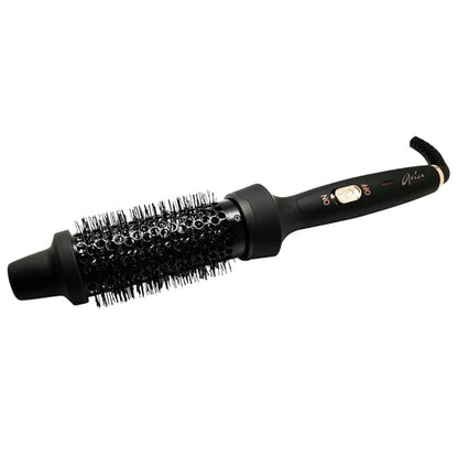 Aria Beauty HairGoals Hot Styling Brush - Hair Dryer and Blow Dryer with Round Brush Adds Volume - Achieves Perfect Blowout Effect - Black - 1 pc