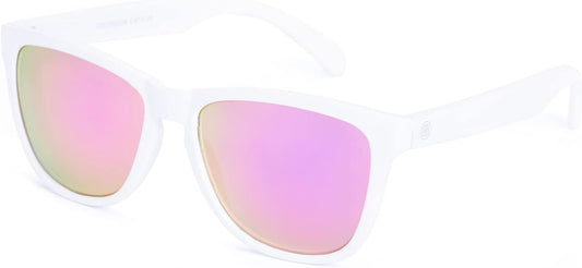 COLOSSEIN Sunglasses Womens,Classic Square Frame UV400 Mirrored Lens,Sunglasses Fit For Beach,Vacation,Driving