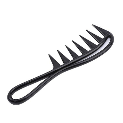 Black Large Tooth Detangle Comb Shampoo Wide Teeth Comb Hair Salon Shampoo Comb Unbreakable Styling Tools and Appliances