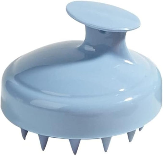 Hair Scalp Massager Soft Silicone Scalp Brush Shampoo Brush Scalp Exfoliator Scalp Massager for Hair Growth/Dandruff Removal, Head Massager for Hair Care Styling Tools Appliances (1pc-blue)