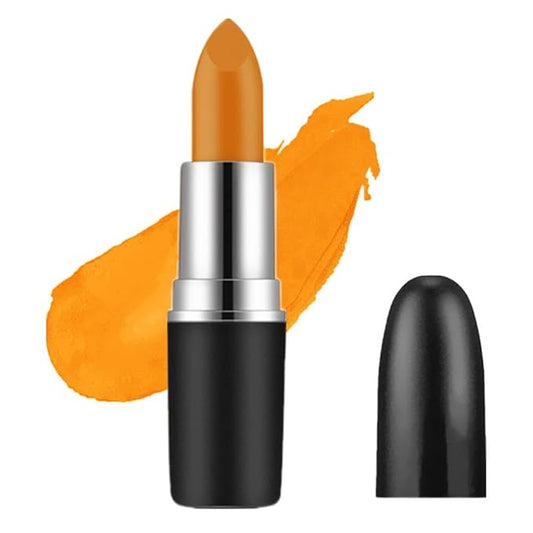 Mysense Orange Face Body Paint Stick, Eye Black for Baseball Softball Football Lacrosse, Cream Facepaint for Halloween Costume SFX Pumpkin Cosplay Makeup