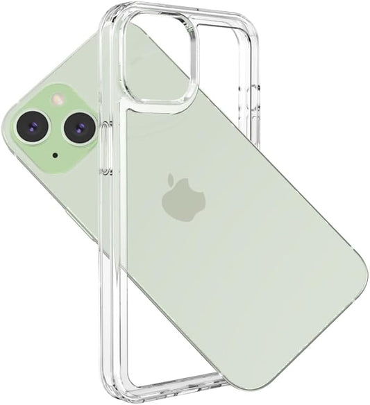 for iPhone 15 Clear Bumper Frame No-Back Case, Slim Fit Ultra-Light Anti-Yellowing Transparent Protection Phone Cover Case 6.1" 2023