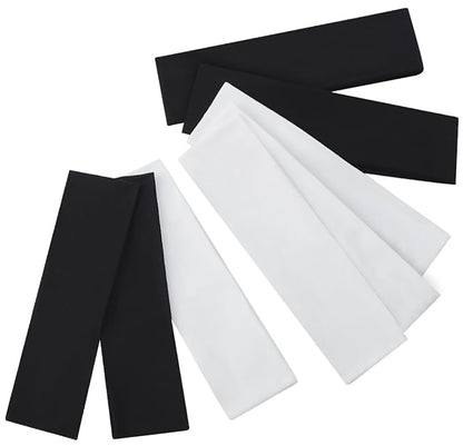 8 Pack Sport Headbands for Women, Elastic Soft Fabric Non-Slip Hair Bands Hair Warp for Daily Workout Yoga Running Sports, Combo 9
