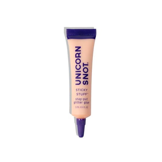 Unicorn Snot Glitter Glue Primer - Sticky Stuff™ Stay Put Glitter Glue for Long-Lasting Perfection - Safe for Face - Waterproof, Non-Toxic Primer for Body & Face - Dries Clear
