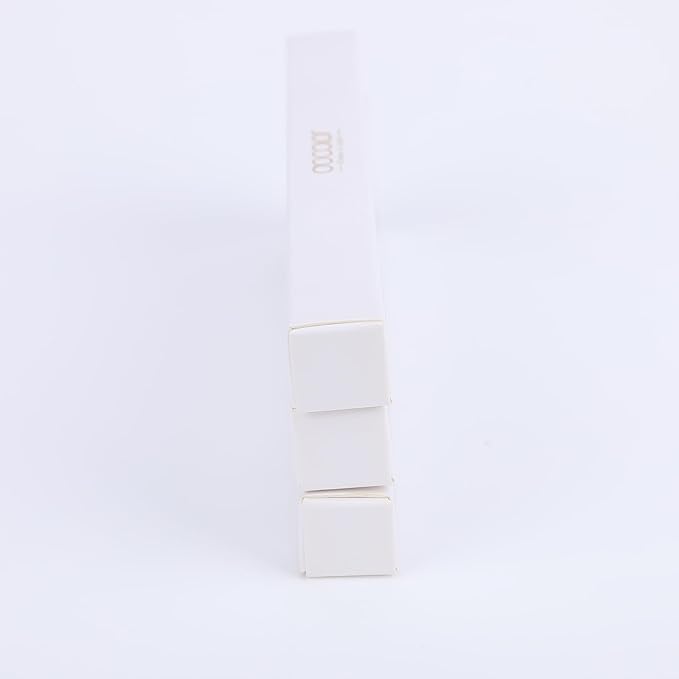Docolor Eyebrow Brush Duo Eyebrow Spoolie 3Pcs Professional Angled Eye Brow Brush Perfect for Lining and Shaping Brows, Spoolie for Brows or Lashes White