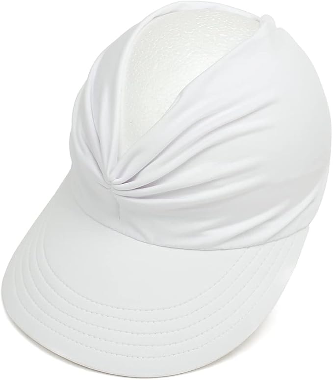 Sun Hat Women Sun Beach Visor Cap UV Protection with Wide Brim for Sports Beach Golf Hiking