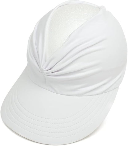 Sun Hat Women Sun Beach Visor Cap UV Protection with Wide Brim for Sports Beach Golf Hiking