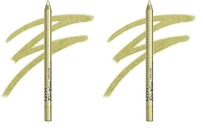 NYX PROFESSIONAL MAKEUP Epic Wear Liner Stick, Long-Lasting Eyeliner Pencil - Chartreuse (Pack of 2)