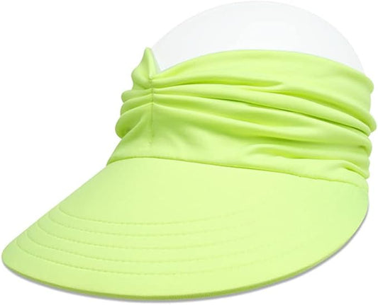 Sun Hat Women Sun Beach Visor Cap UV Protection with Wide Brim for Sports Beach Golf Hiking