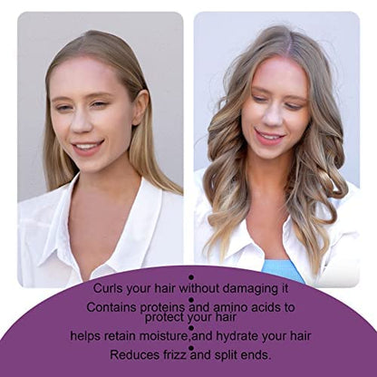 CORATED Heatless Curling Rod Headband, No Heat Silk Ribbon Rollers for Overnight Curls, Curls Styling Kit with Hair Clips and Scrunchie for Long and Medium Hair