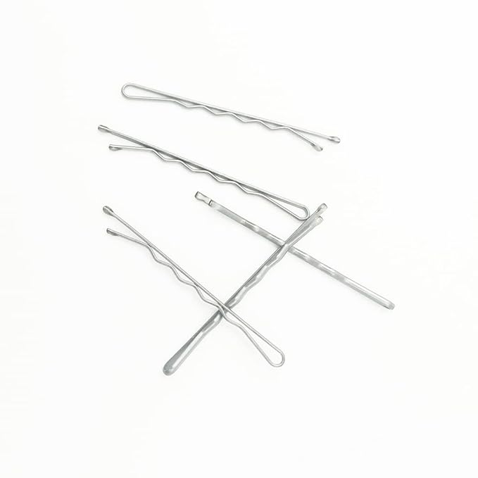 220PCS 2.76 Inch Silver Bobby Pins for Women, Large Bobby Pins with Box, Reusable Non Slip Hair Pins, Great for Thick Hair