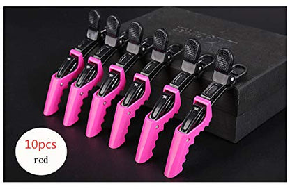 10pcs Alligator Hair Clips - Hair Clips for Women Thick hair,Hair Clips For Styling, Hair Styling Clips, Aligator Clips, Salon Hair Clips, Plastic Hair Clips, Gator Clips