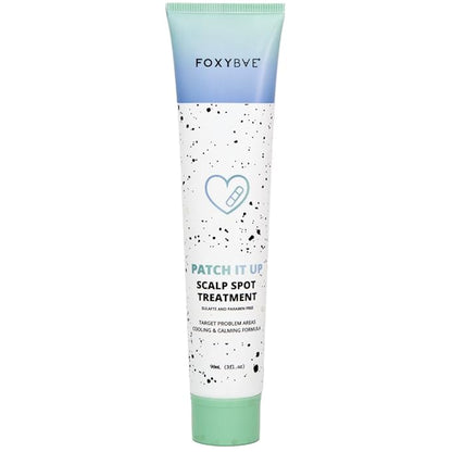 FoxyBae Scalp Spot Treatment for Dryness & Itch - with Tea Tree Oil - Removes Unwanted Build Up, Targets Problem Areas, Cools, Calms - Patch It Up - 3 Fl Oz