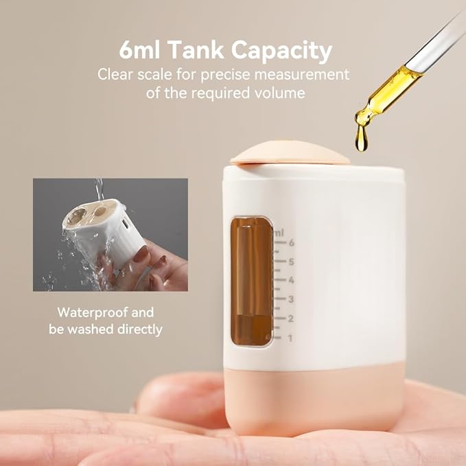 2 in 1 Electric Scalp Massager and Hair Oil Applicator, Hair Massager Scalp Applicator Brush for Treatment Growth Medicine Essential Oil Serum White