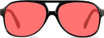 YDAOWKN Retro Aviator Sunglasses for Women Mens Large Frame Classic Vintage 70s Sun Glasses Aviators