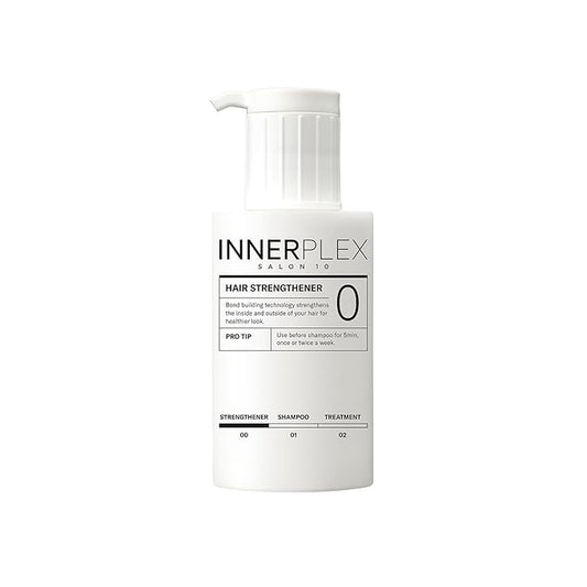 Mise En Scene 𝗜𝗡𝗡𝗘𝗥𝗣𝗟𝗘𝗫 Hair Strengthener – Advanced 𝗕𝗼𝗻𝗱𝗶𝗻𝗴 𝗥𝗲𝗽𝗮𝗶𝗿 for Damaged Hair, Wash-off Masks for Hair Gloss, better than Bonding Oil, by Mise En Scene, 145g