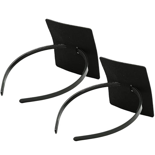 2 Pcs Graduation Cap Headband, Anti-fall Firm Hair Band for Graduation Cap, Hat Insert Accessories for Graduates, Students, Women, Girls