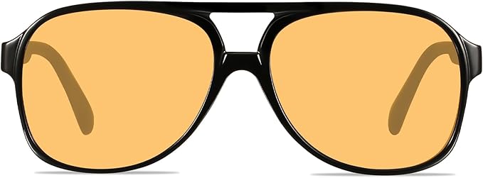 YDAOWKN Retro Aviator Sunglasses for Women Mens Large Frame Classic Vintage 70s Sun Glasses Aviators