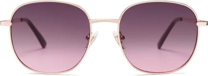 SOJOS Classic Trendy Square Sunglasses for Women Men Cute Big Frame Gold Shades SJ1137