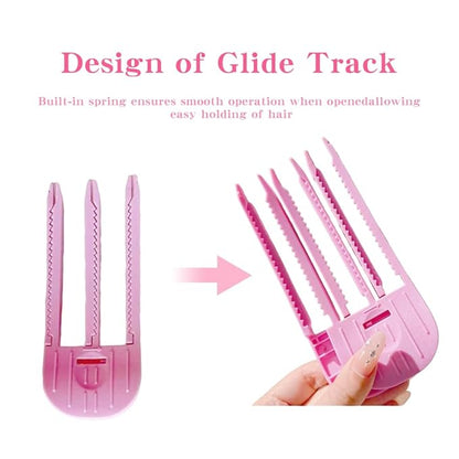 2 Pack Wind Shaping Styling Comb for Fluffy Bangs,Easy High CrownVolumizer Tool for Women,Quick Hair Styling Tools Volumizing Hair Clips for All Hair Types No Trace Hair Root Lifting Clips Men Women