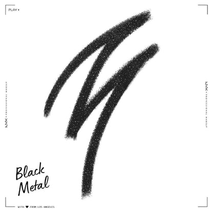 NYX PROFESSIONAL MAKEUP Epic Wear Liner Stick, Long-Lasting Eyeliner Pencil - Black Metal