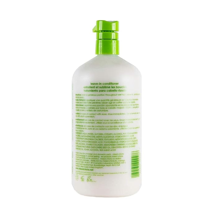 Mixed Chicks Kids Leave-In Conditioner - Eliminate Frizz & Define Curls, 33 fl.oz.