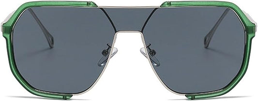 willochra Fashion Oversized Square Women Sunglasses Vintage Punk Men Outdoor Eyewear Shades UV400