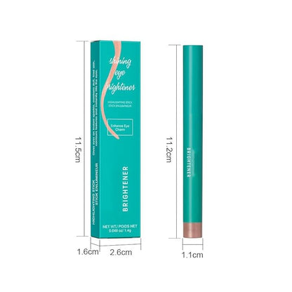 4Pcs Eyeshadow Stick, Eye shadow Brightener Stick Glitter Highlighter Makeup Eye Liner, Shimmer Creamy Long Lasting Eye Makeup. (4 colors)