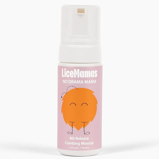 Mousse for Effective Treatment - Salon-Approved Eliminator Formula for Stubborn Infestations Without Harsh Chemicals- Dissolves Nit Glue for Easy Hair Care, Ideal for All Ages