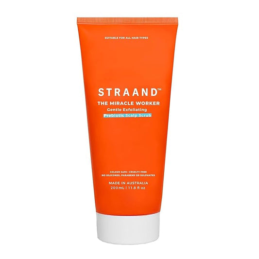Miracle Worker - Gentle Cleansing Scalp Scrub - Infused with Salicylic Acid & Argan Oil to Soothe Dry Scalp - Helps to Prevent Dryness, Reduce Frizz & Boost Shine (6.8 oz)