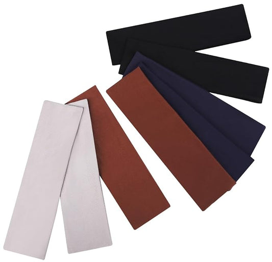 8 Pack Sport Headbands for Women, Elastic Soft Fabric Non-Slip Hair Bands Hair Warp for Daily Workout Yoga Running Sports, Combo 10
