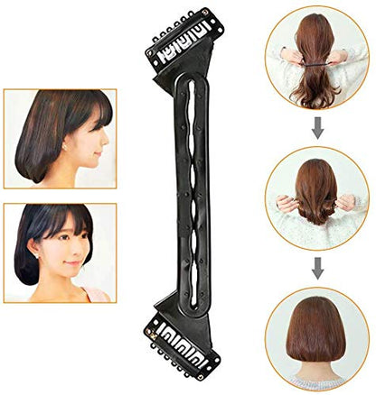 40 Pcs DIY Hair Braiding and Modelling Tool Kit - Number-one Fashion Accessories with Spiral Hair Styling Tools for Girls and Women